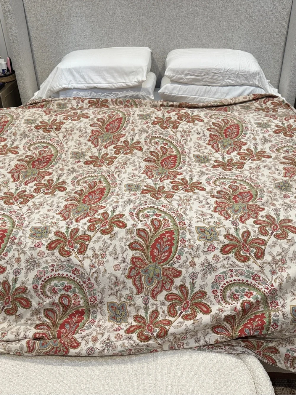 Pottery Barn Charlie Paisley Duvet Cover & Shams